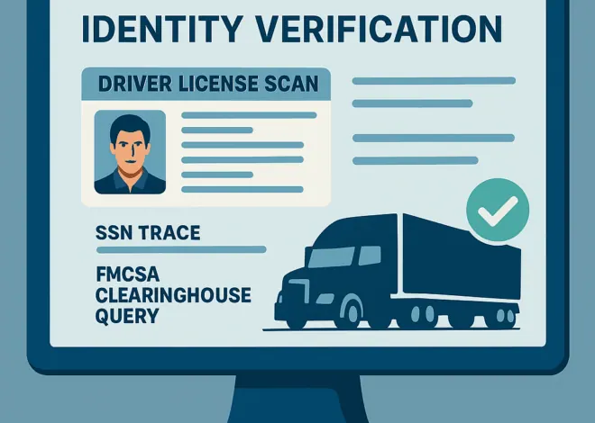 How to Conduct Background Checks on Prospective Truck Drivers